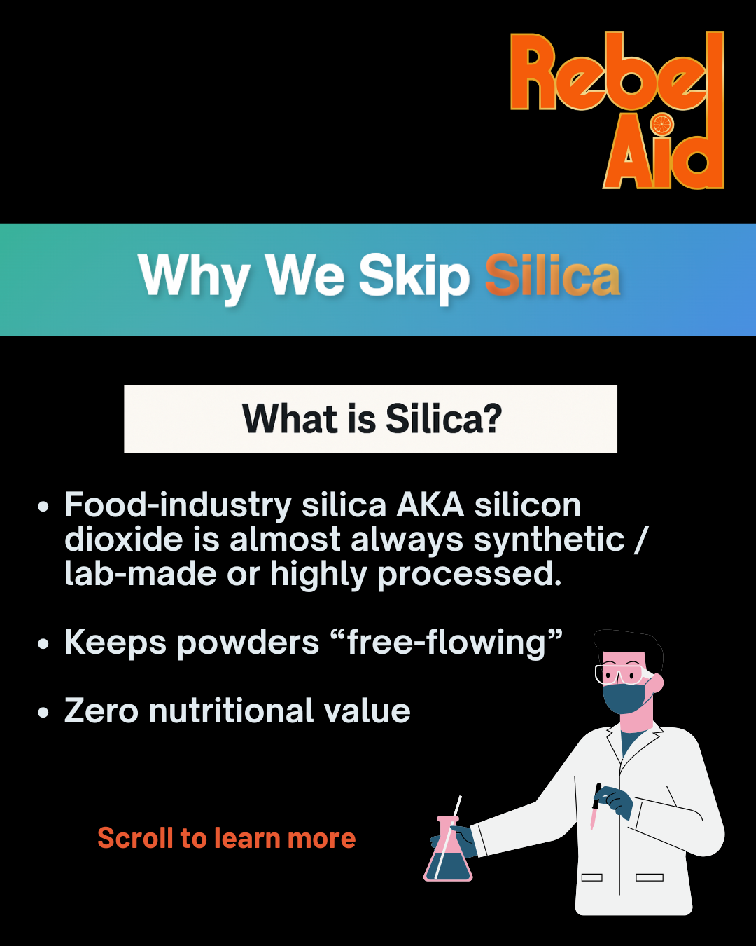 Why We Skip Silica