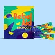 Rebel Aid Lemon/Lime Electrolyte Drink Powder (14 sticks)